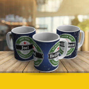 Tazon Cerveza HEINEKEN AZUL #11