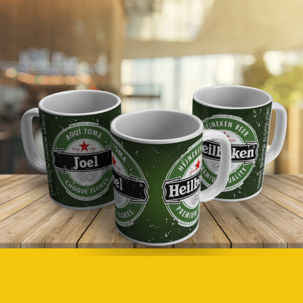 Tazon Cerveza HEINEKEN VERDE #12