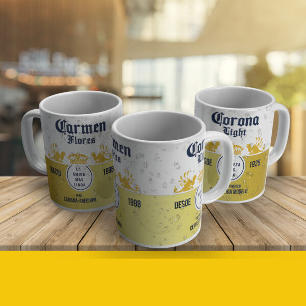 Tazon Cerveza CORONA LIGHT #3