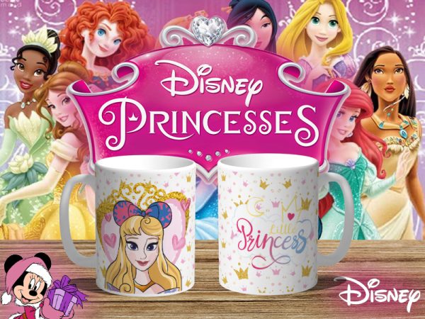 Taza Princesas Disney - Aurora con fotografia #15