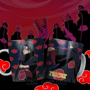 Taza Organización Akatsuki - Itachi Uchiha #3