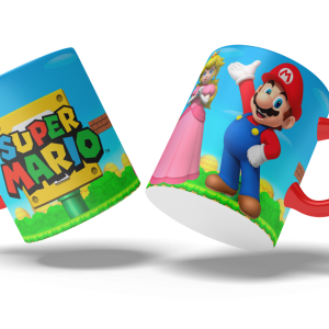 Tazon Super mario y princesa peach #5