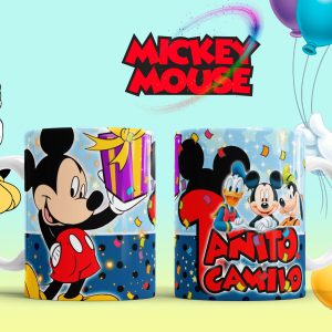 Tazon Mickey Mouse - 1 año #4