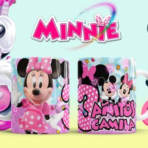Tazon Minie Mouse 3 años #18