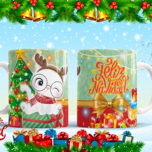 Tazon Gatitos navidad #1