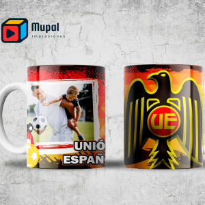 Tazon Futbool -  UNION ESPAÑOLA CON FOTOGRAFIA #54